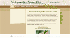 Desktop Screenshot of burlingtonareagardenclub.com
